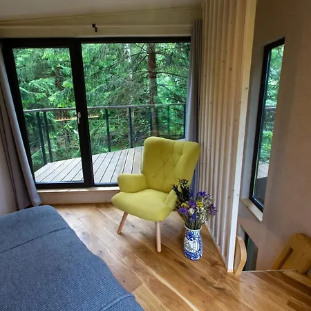 Treehouse - Magiczne Na Drzewie W Karpaczu - Wyjatkowy Blisko Natury 卡尔帕奇